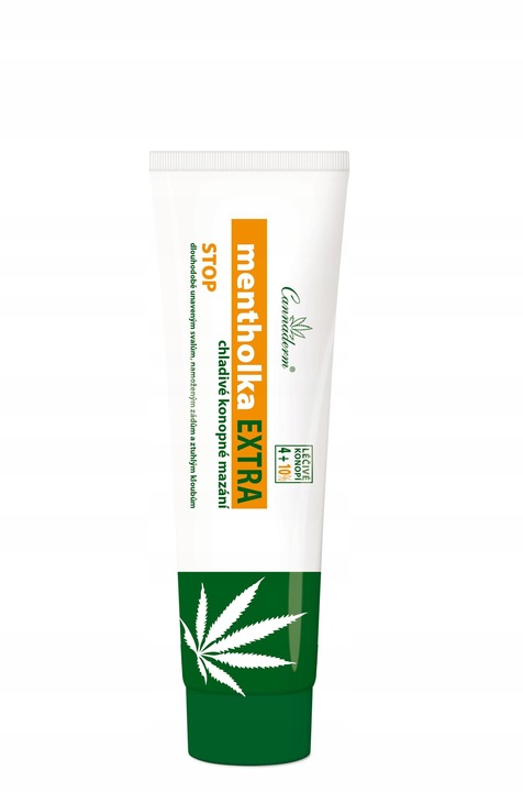 Żel Mentholka Extra 150ml na Bóle Mięśniowo-Stawowe Chłodzący 14% Cannaderm
