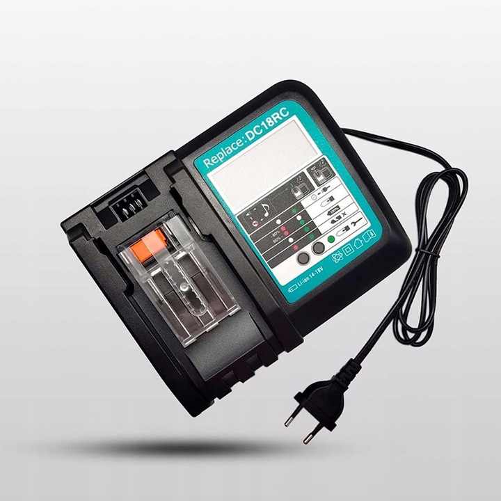 ŁADOWARKA DC18RC DO AKUMULATORA MAKITA BL1860, BL1850, BL1850B, BL1840