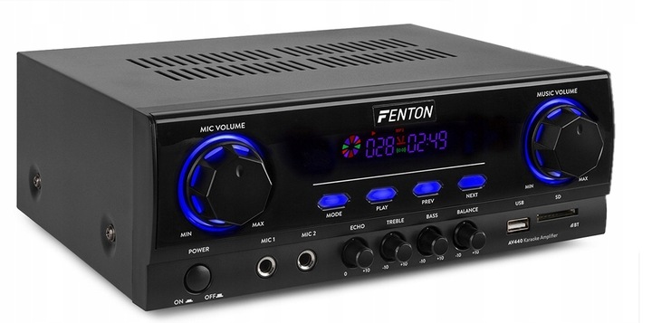 KOLUMNY GŁOŚNIKOWE 800W WZMACNIACZ CYFROWY BLUETOOTH USB