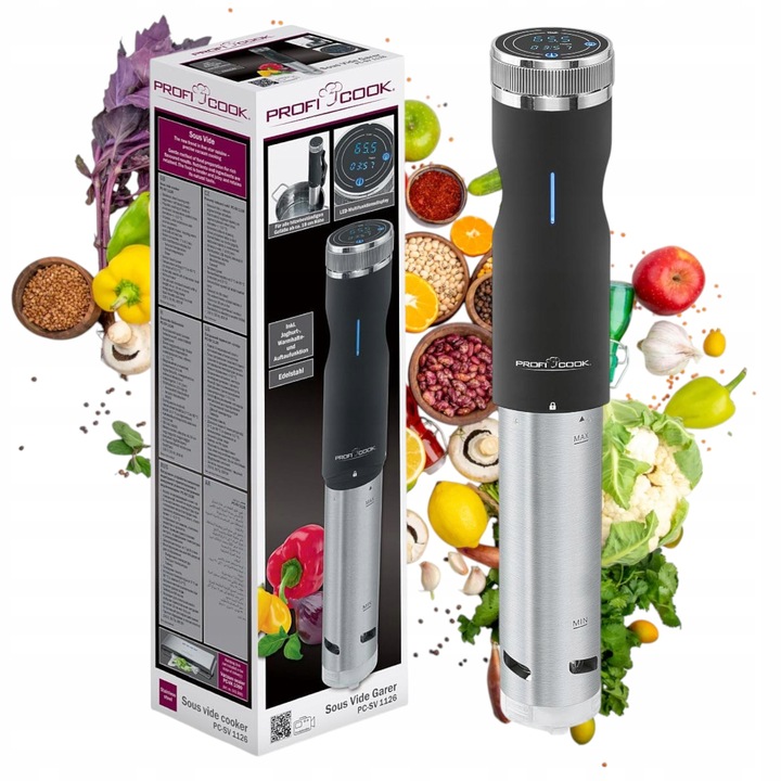 CYRKULATOR ZANURZENIOWY DO GOTOWANIA SOUS VIDE PRÓŻNIOWY TIMER