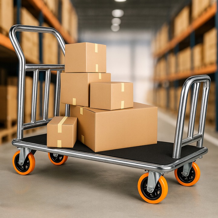 OBROTOWE KÓŁKA PRZEMYSŁOWE Z HAMULCEM DO DUŻYCH OBCIĄŻEŃ 460Kg 100mm