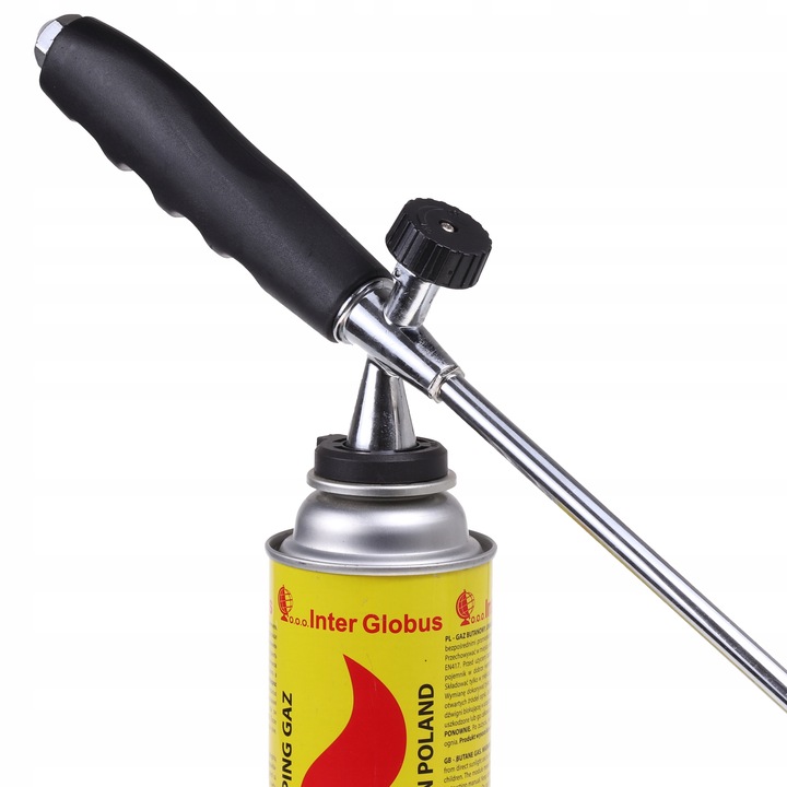 WYPALARKA DO CHWASTÓW GAZOWY PALNIK DŁUGI +5 x GAZY ALPEN CAMPING