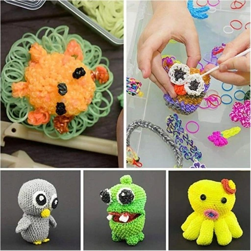 Gumki do robienia BRANSOLETEK DUŻU zestaw 4400+el XXL PREZENT