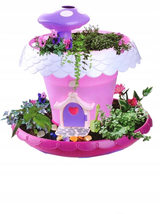 MAGICZNY OGRÓD DOMEK KWIATÓW UPRAWA ROŚLIN