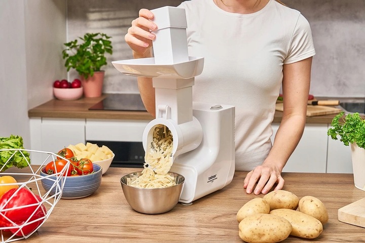 MASZYNKA DO MIELENIA MIĘSA ZELMER ZMM3512B SZATKOWNICA BIAŁA 1500W