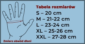 Promaker rękawice treningowe Lizard PM-04-1047 M