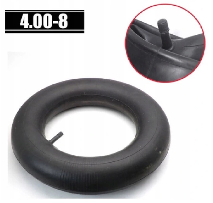 OPONA Z DĘTKĄ DO TACZKI WÓZKA MOCNA 4.80/4.00-8 8PR