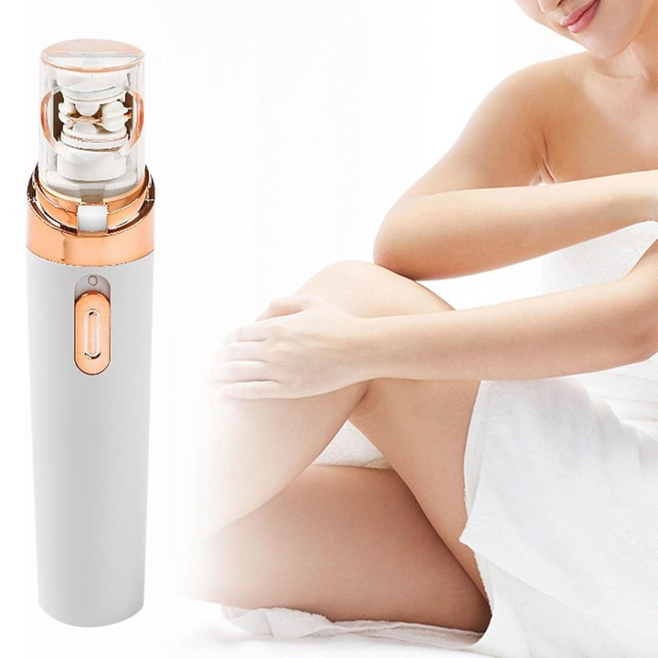 EPILATOR DO TWARZY, BEZPIECZNY DLA WRAŻLIWEJ SKÓRYY, ANTYBAKTERYJNY,