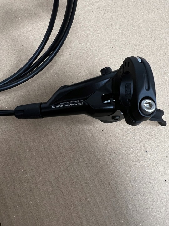 Hamulec hydrauliczny Shimano MT501 170 Tył
