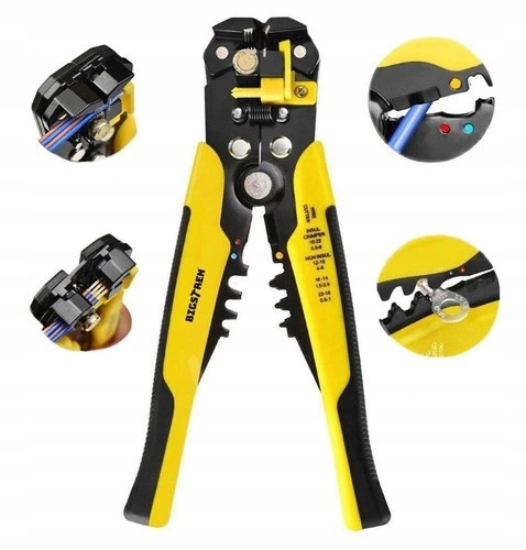 AUTOMATYCZNY ŚCIĄGACZ IZOLACJI ZACISKARKA 0,5-6 MM CZOŁOWY