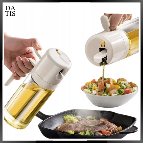 DOZOWNIK DO OLEJU OLIWY OCTU BUTELKA SZKLANA SPRAY SPRYSKIWACZ 550 ml