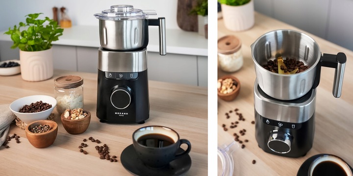 BLENDER KIELICHOWY SZKLANY MŁYNEK 2 BIDONY MOCNY 2700W TURBO 2,2L