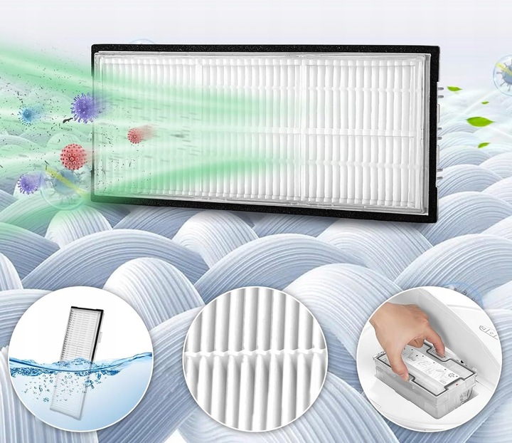 ZESTAW SZCZOTKI ROLKI FILTRY MOP DO ROBOROCK S8 PLUS MAX MAXV ULTRA