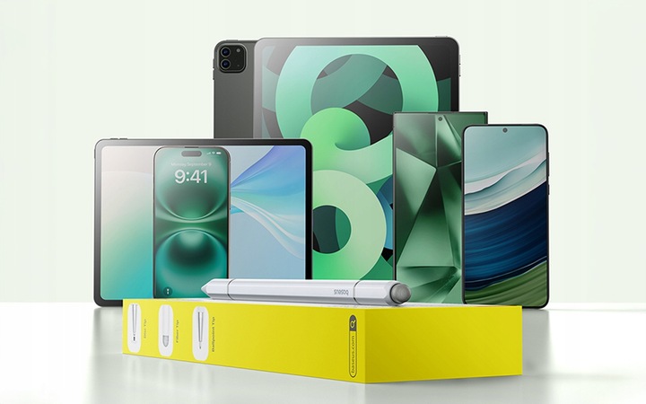 BASEUS RYSIK 3W1 STYLUS PEN UNIWERSALNY DO EKRANÓW DOTYKOWYCH ANDROID IOS