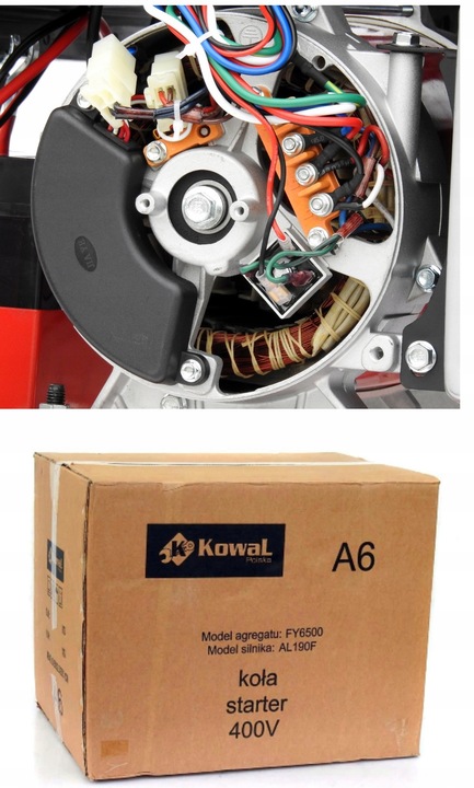 PROFESJONALNY AGREGAT PRĄDOTWÓRCZY 10,3kW EL-START AVR+ MIEDŹ STOJAN