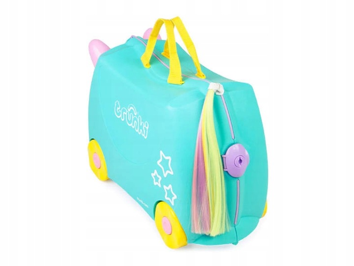 Jeżdżąca walizka jeździk Trunki unicorn Jednorożec