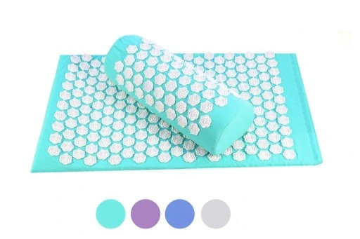 Mata do akupresury, poduszka gratis! różyczki