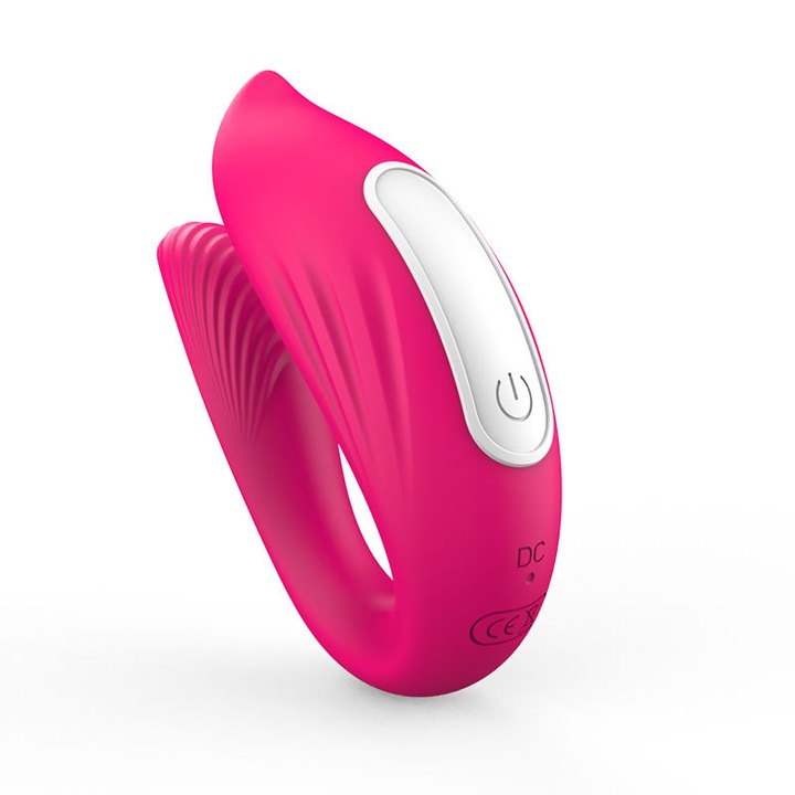 SSĄCY ŁECHTACZKĘ MASAŻER, WIBRATOR DLA PAR, Z APLIKACJĄ