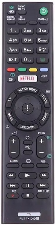 PILOT RMT-TX100D DO SONY KDL-50W807C KDL-50W808C KDL-50W809C KDL-32EX723 TV
