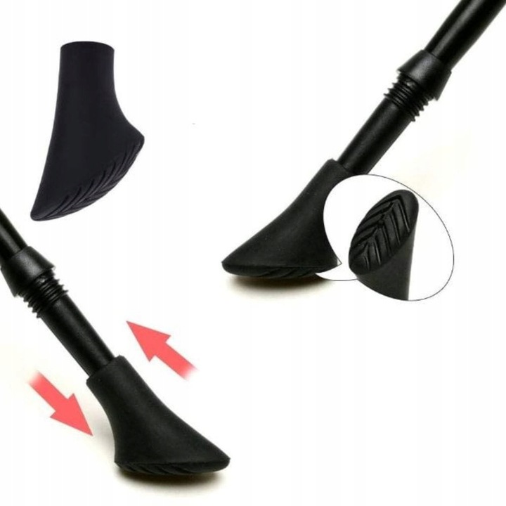 Nakładki Końcówki do Kijków Nordic Walking Trekkingowych Chodzenia mix 30x