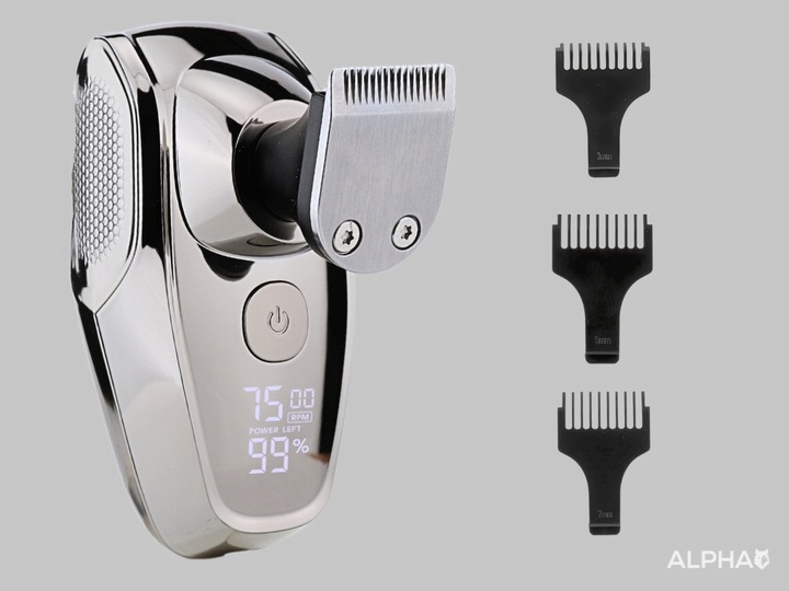 Golarka Maszynka do Golenia Brody, Włosów i Głowy - Trymer do Nosa