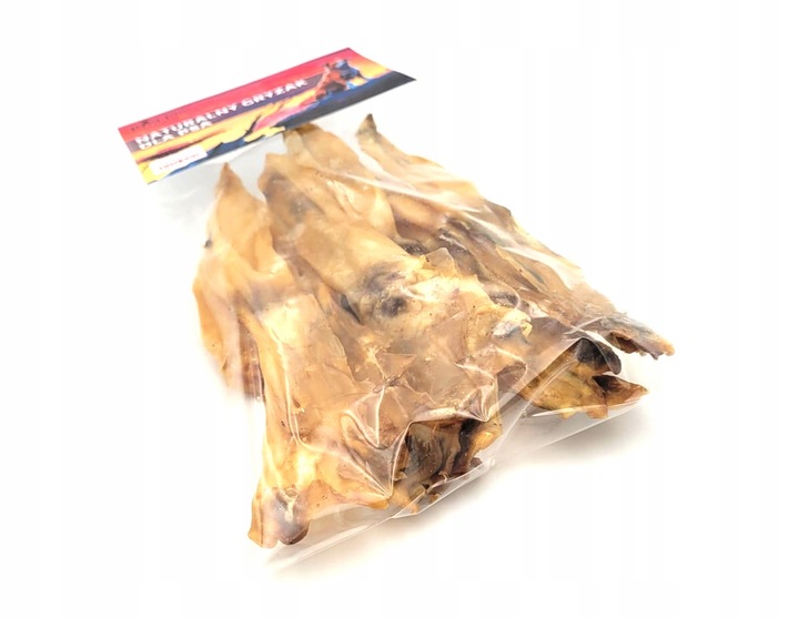 Przysmak gryzak dla psa - Ucho królicze hipoalergiczne PREMIUM 20szt