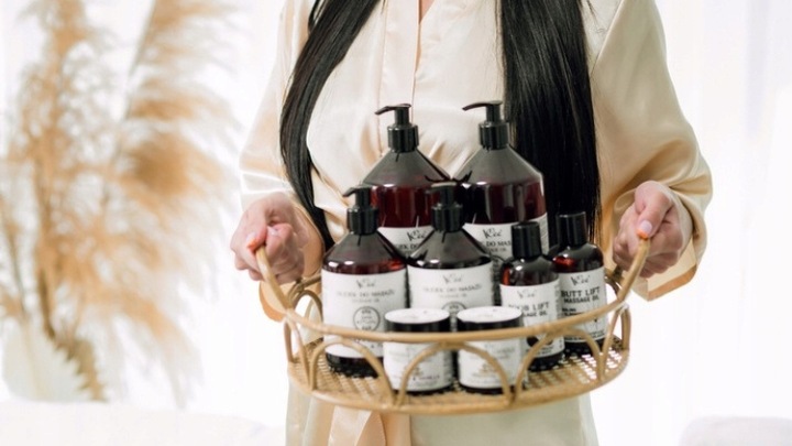 OLEJEK DO MASAŻU MAKADAMIA I OLEJ JOJOBA VCEE NATURALNY 500 ML