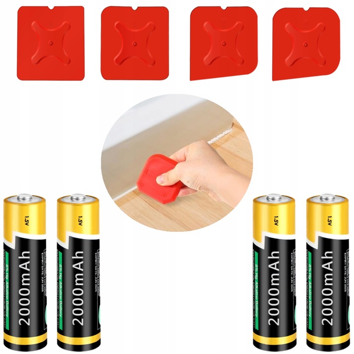 WYCISKACZ PISTOLET DO SILIKONU KLEJU MAS AUTOMATYCZNY AKUMULATOROWY