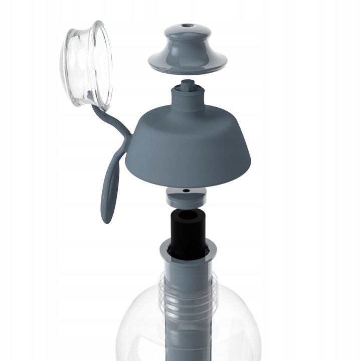 Butelka filtrująca z wkładem Dafi 0,5 L Szara