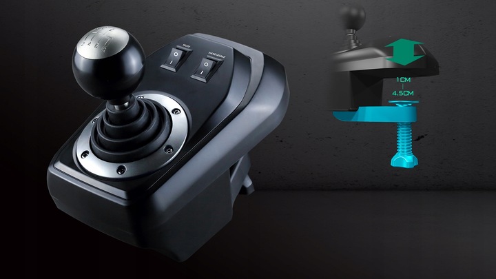 FLASHFIRE ES900R - Kierownica 900° PC/PS4/Xbox/Switch + 3 pedały, 6 biegów