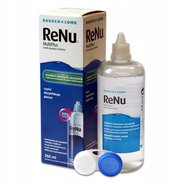 PŁYN DO SOCZEWEK RENU MULTIPLUS 360 ML BAUSCH&LOMB