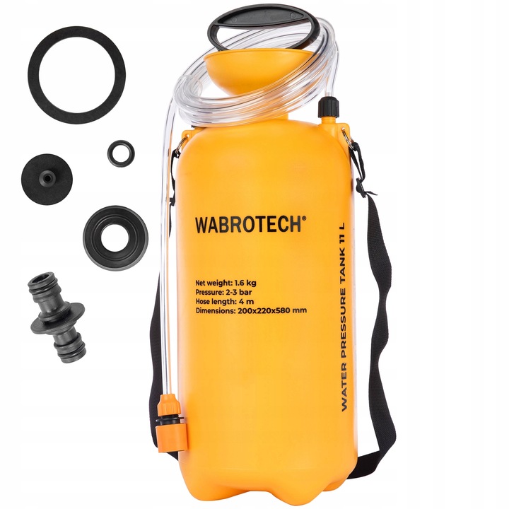 HYDRONETKA WODNA ZBIORNIK CIŚNIENIOWY WODY NA WODĘ DO WIERTNICY 11L