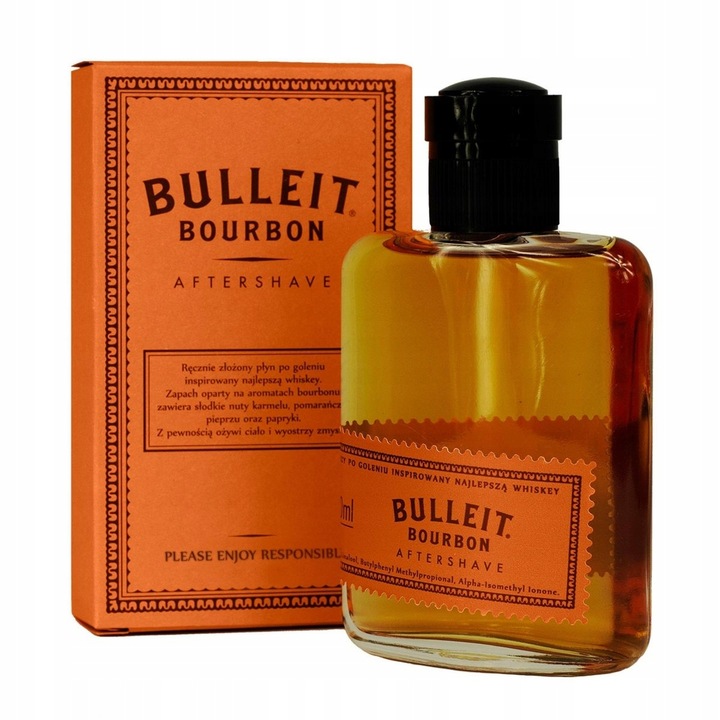 PAN DRWAL Bulleit Bourbon After Shave - Płyn Woda po Goleniu Kolońska 100ml
