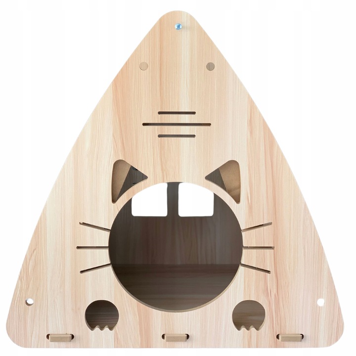 Petstore DRAPAK DLA KOTA Drewniany domek Budka Karton Legowisko