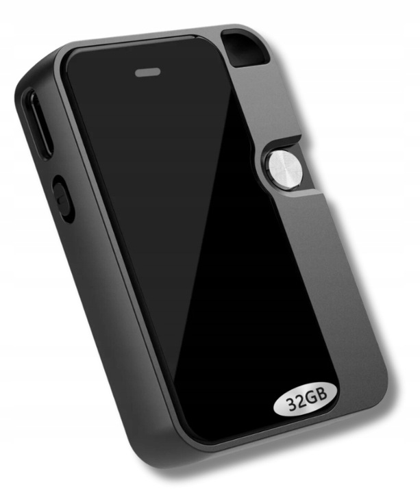 DYKTAFON SZPIEGOWSKI MINI CYFROWY PODSŁUCH MAŁY PENDRIVE 32GB BRELOK