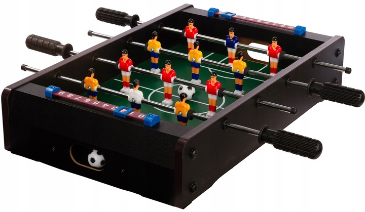 MINI GRA PIŁKARZYKI STOŁOWE 51x31x8 STÓŁ PIŁKARSKI