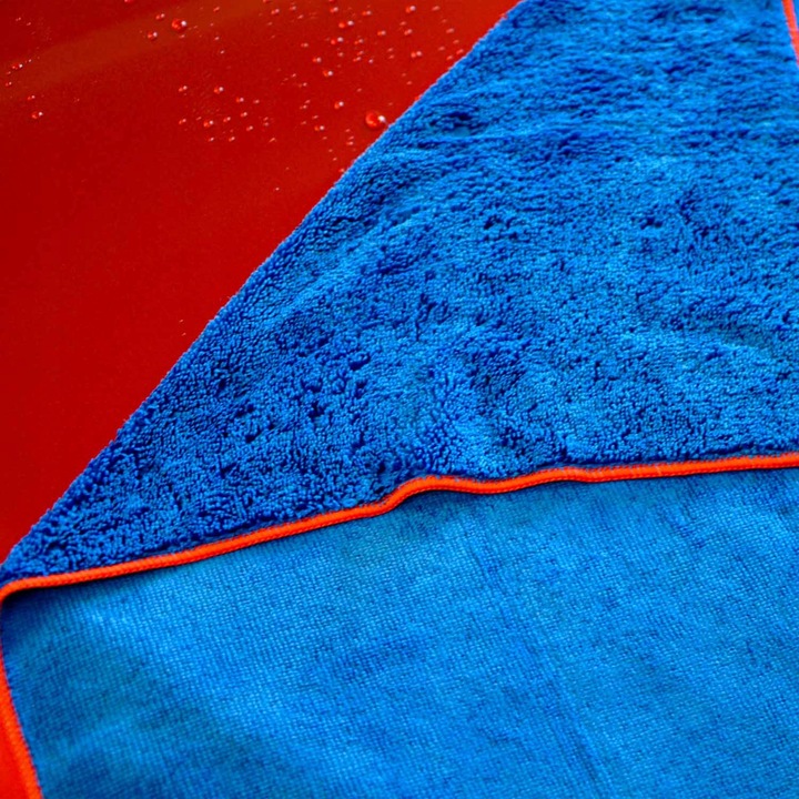 FLUFFY RĘCZNIK Z MIKROFIBRY DO OSUSZANIA AUTA 60 x 90 CM DUŻY GRUBY 450 GSM