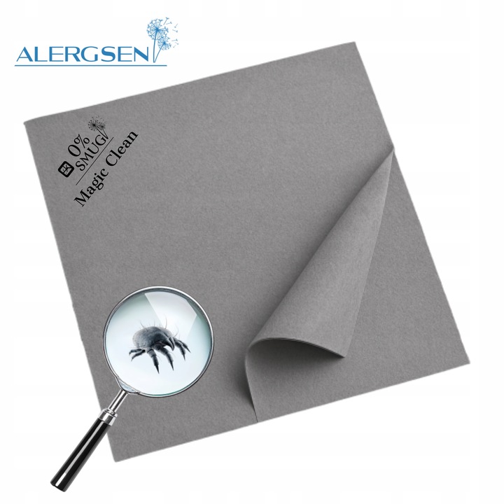 Magic Clean Ściereczki Bezsmugowe do Szyb, Luster, Szkła Czystość Bez Smug