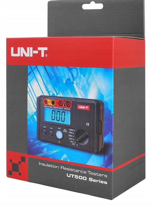 PROFESJONALNY MIERNIK REZYSTANCJI IZOLACJI UNI-T UT501A AUTOMAT
