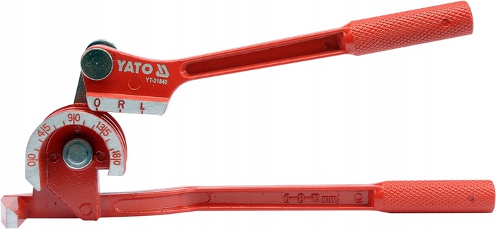 YATO GIĘTARKA DO RUR RUREK PRZEWODÓW HAMULCOWYCH 6-10 MM kąt gięcia