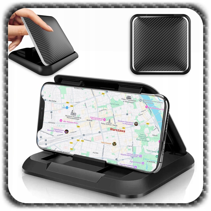 UCHWYT NA TELEFON do Samochodu Samochodowy NA DESKĘ KOKPIT Holder MOCNY