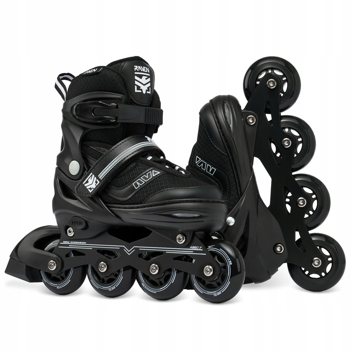 Rolki Regulowane RAVEN Drill Black 34-37
