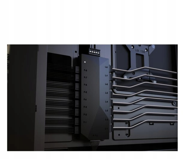 Kontroler wentylatorów Silver Monkey X HUB ARGB PWM interfejs SATA