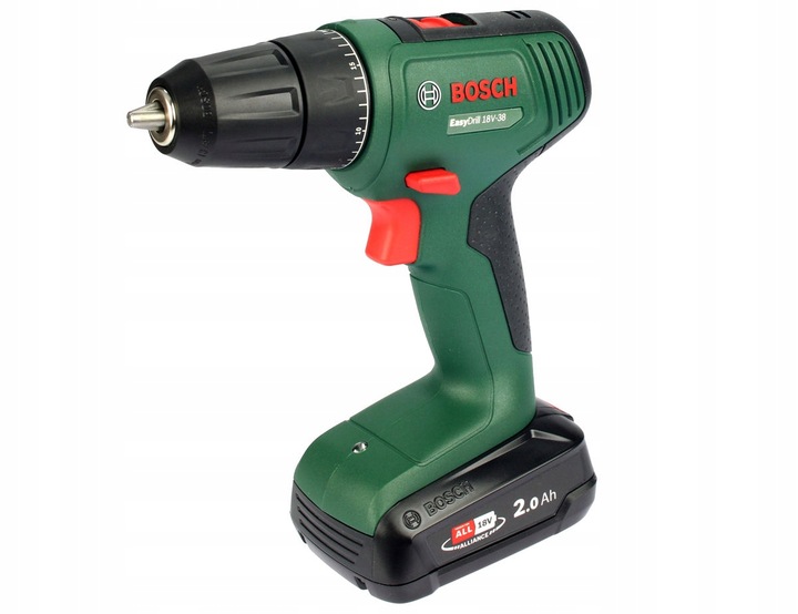 WKRĘTARKA EasyDrill 18V-38 BOSCH 1x2,0Ah + WALIZKA