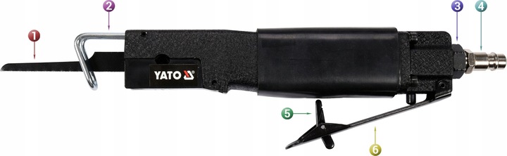 WYRZYNARKA PNEUMATYCZNA PROSTA YATO PIŁA PRZECINARKA DO DREWNA METALU