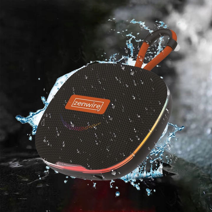 Głośnik Bluetooth Mały Przenośny Bezprzewodowy Boombox z Radiem FM MP3