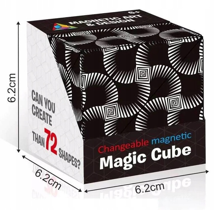Fidget Cube Magic Cube Kostka Antystresowa Odstresowująca Magnetyczna