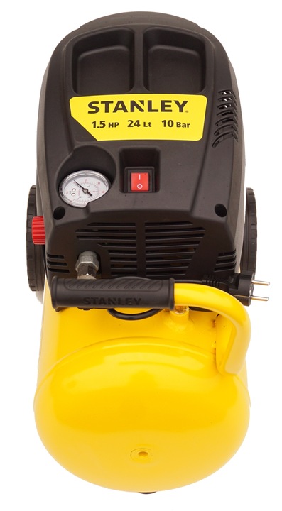 STANLEY KOMPRESOR BEZOLEJOWY SPRĘŻARKA 24L 10bar