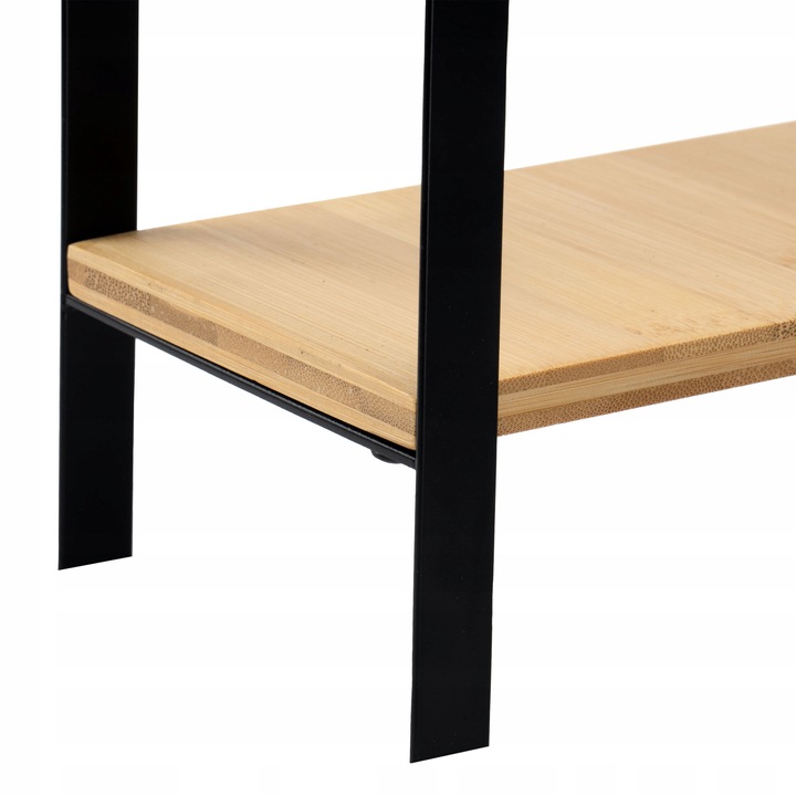 STOJAK NA PRZYPRAWY REGAŁ BAMBUSOWY DREWNIANY ORGANIZER PÓŁKI