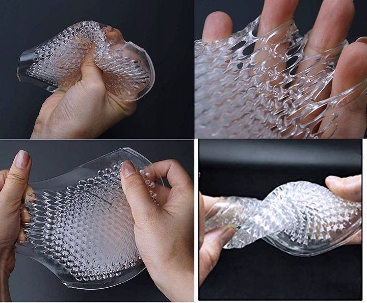 WKŁADKI SILIKONOWE PUSH UP DO STANIKA ODDYCHAJĄCE Ws1s1